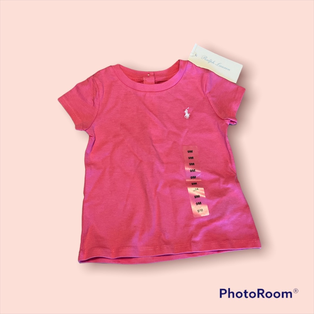 Ralph Lauren baby pink shirt